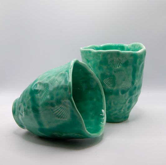 Green Fish Mug