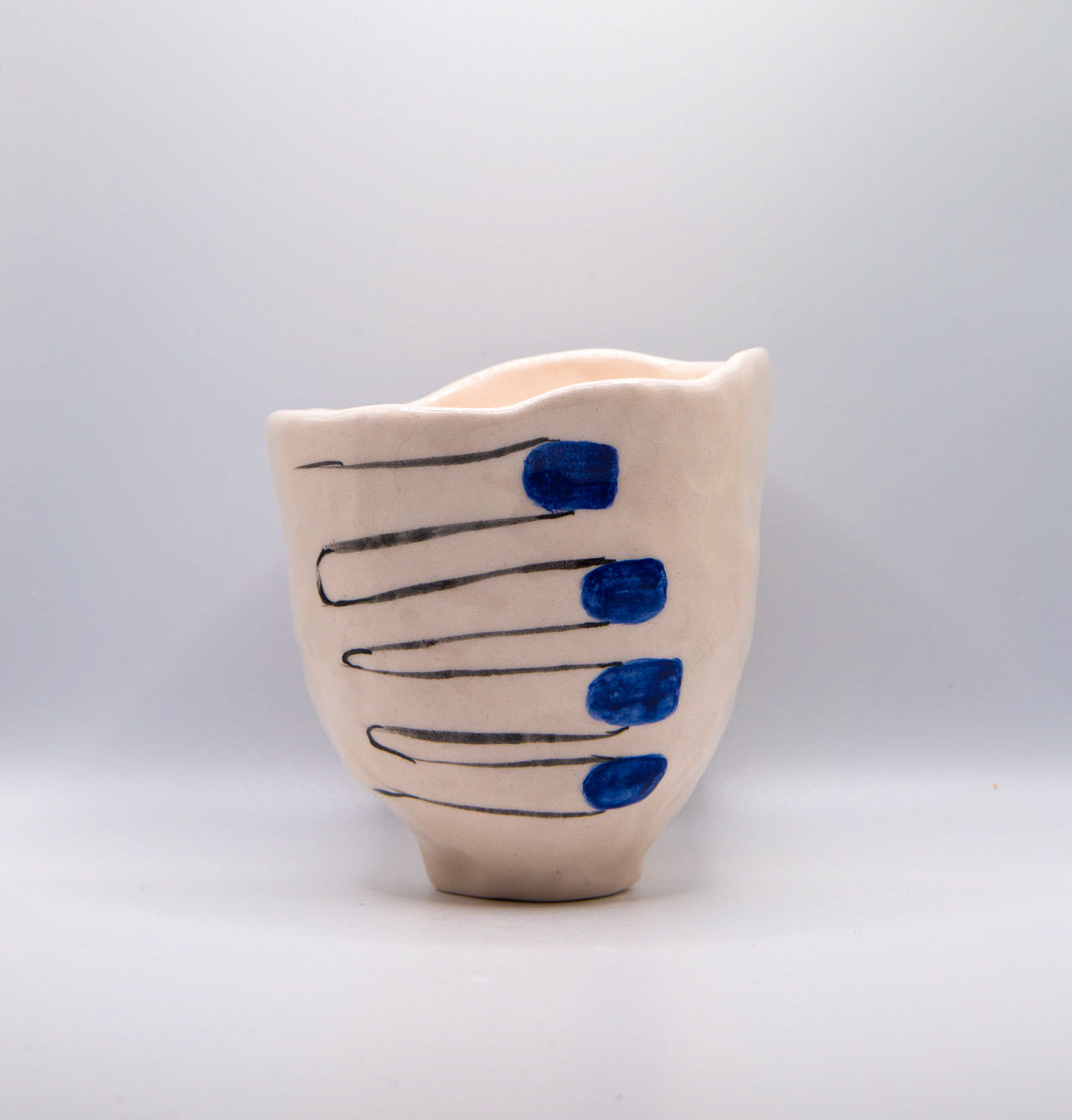 Green nail-polish mug