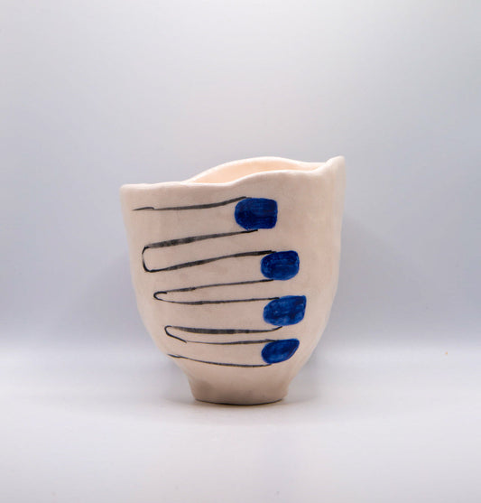 Green nail-polish mug